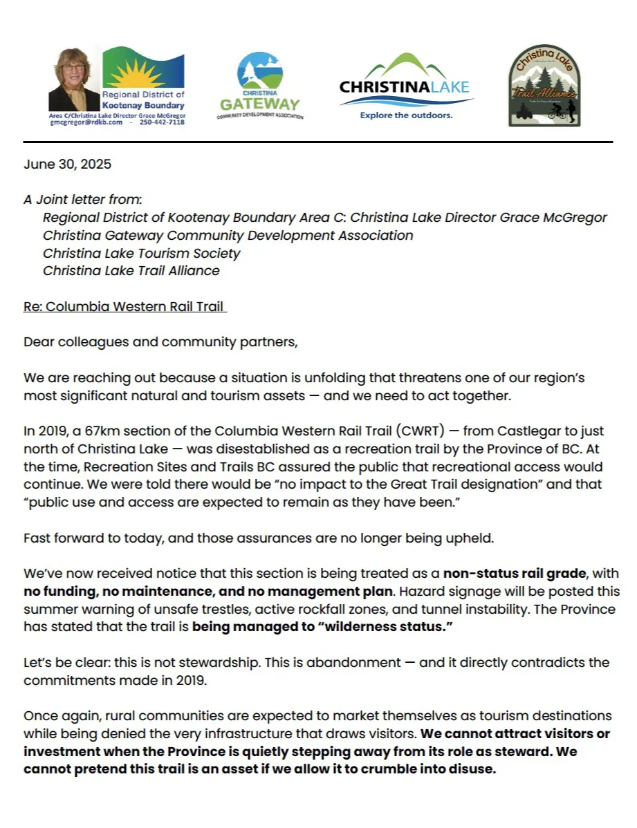 CWRT Call for Support - CLTA